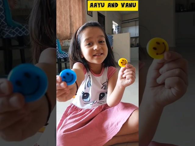 Mini Vlog 354 - Guess the Smiley Color Game  #aayuandvanu #shorts #youtubeshorts #minivlog #games