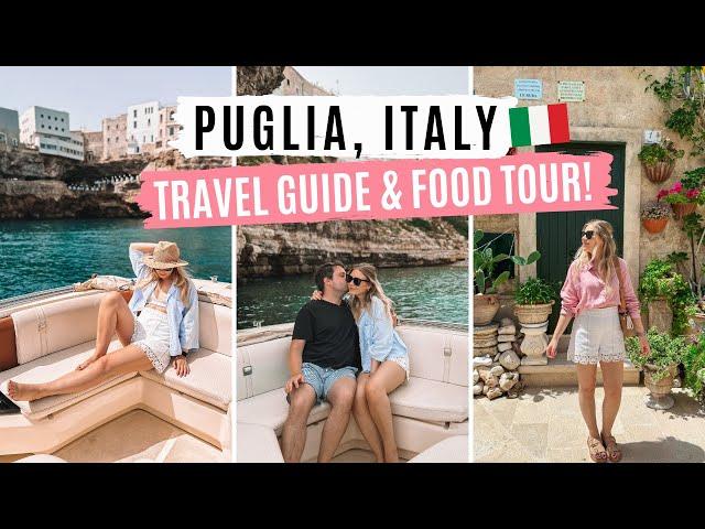 PUGLIA, ITALY   | TRAVEL GUIDE & FOOD TOUR | Polignano a Mare, Monopoli, Alberobello, Bari | VLOG