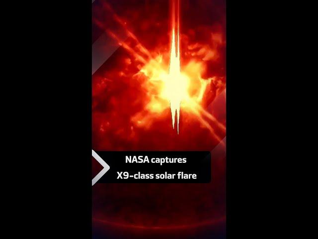 NASA captures X9-class solar flare