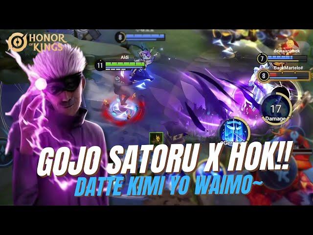 Gojo Satoru x Kongming HoK! Sebagus Ini Gasampe 1Juta!! Efek Mewah Bisa Di Spam Terus Ultimatenya