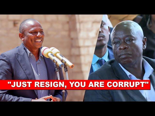 "DRAMA!! Listen to Kimani Ichungwa told DP Gachagua face to face as he warn him to respect Ruto