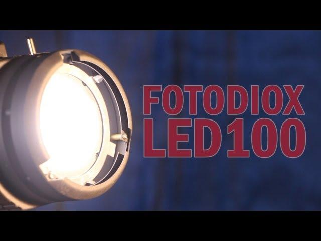 Introducing The LED100: High-Intensity, Dimmable LED Studio Light from Fotodiox Pro