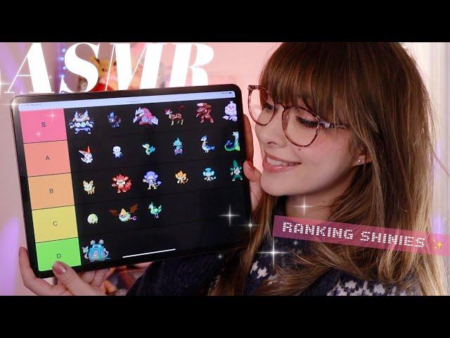 ASMR  Ranking Shiny Pokémon!  (( Unova / Gen 5 Tier List )) Keyboard Typing & Whispers for Sleep!