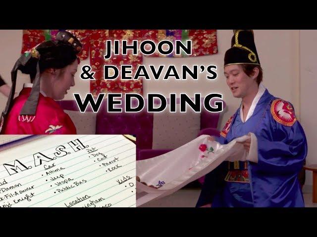 Jihoon & Deavan Play MASH - Wedding Ceremony | 90 Day Fiancé: The Other Way