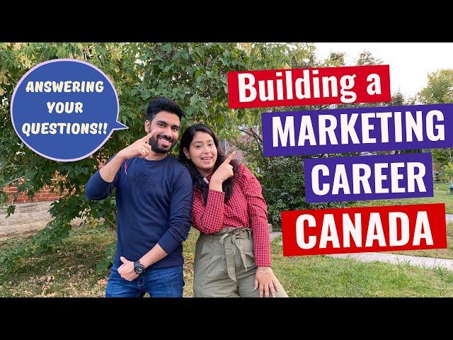 Marketing Career in Canada | Jobs in Canada | Indian Vlogger in Canada | Waddup Canada