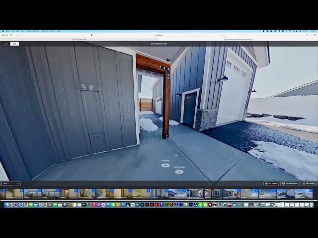 Editing of the Zillow 3D home tour