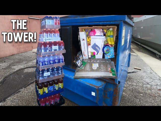 Dumpster Diving- Cases of Gatorade, Brisk Tea, Doormats, Scrap Yard Run, + The Critter Cam