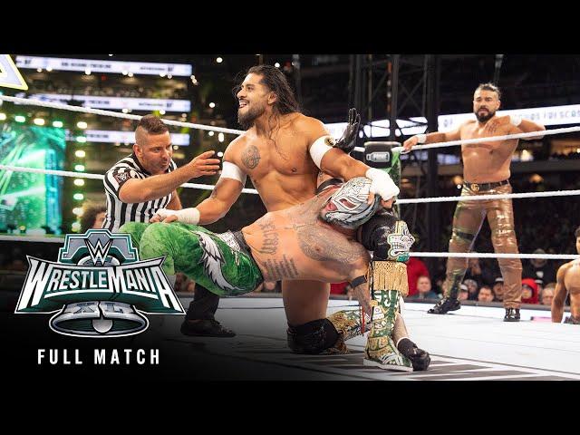 FULL MATCH: Rey Mysterio & Andrade vs. Dominik Mysterio & Santos Escobar: WrestleMania XL Saturday