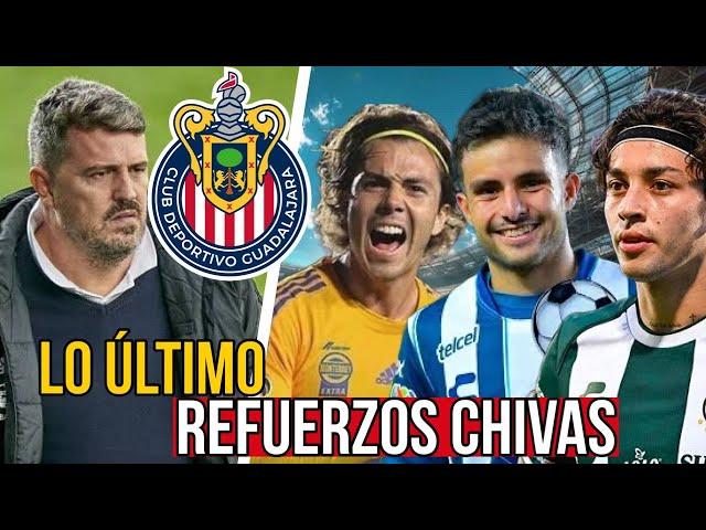 ÚLTIMOS RUMORES CHIVAS / ¿Qué REFUERZOS quiere Óscar García?