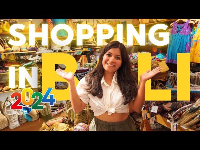 Bali Shopping Vlog | Best Places for Shopping in Bali Ubud, Seminyak, Kuta Shopping haul in Bali