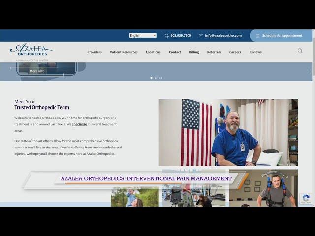 Azalea Orthopedics: interventional pain management