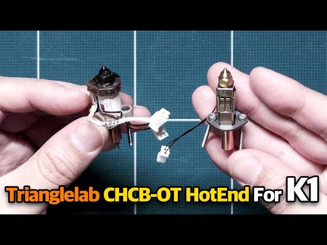 Trianglelab CHCB-OT Hotend Update Kit for K1 Review #k1 #trianglelab #hotend