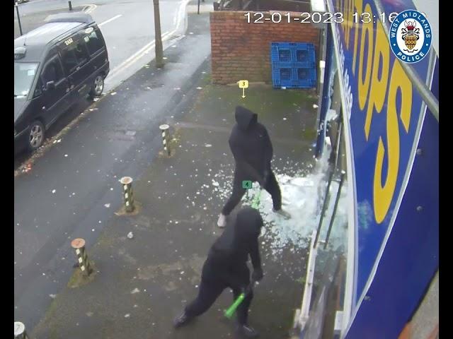 Shots fired at computer shop, Smethwick