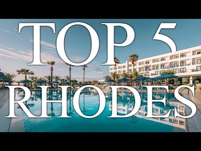 TOP 5 BEST all-inclusive resorts in RHODES, Greece [2023, PRICES, REVIEWS INCLUDED]