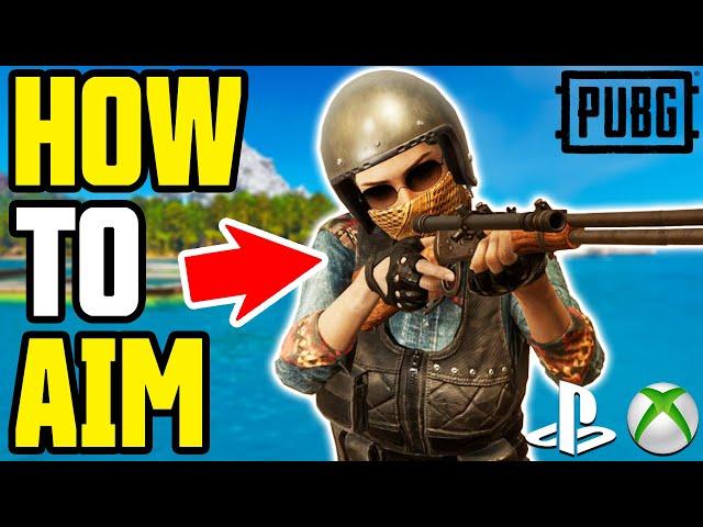 How to get PERFECT Aim & EASY Recoil // PUBG Console Guide (Xbox, PS5, PS4)