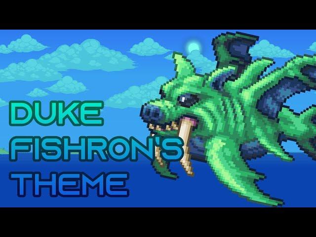 Terraria Infernum Mod Music - "Razorblade Monsoon" - Theme of Duke Fishron