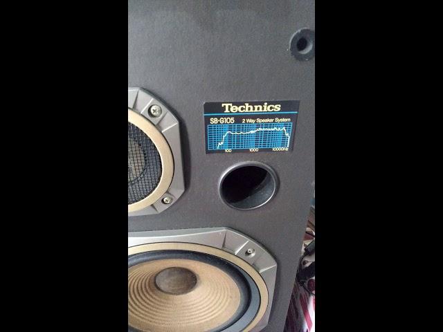 Caixa technics SB-G105 e 246 Gradiente