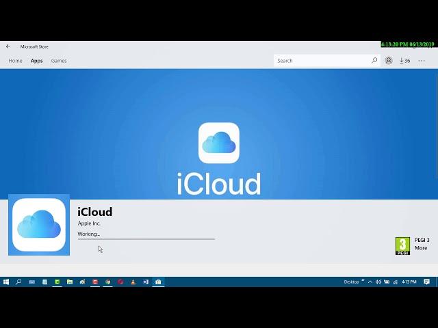 How To get Apple Icloud on Microsoft Store