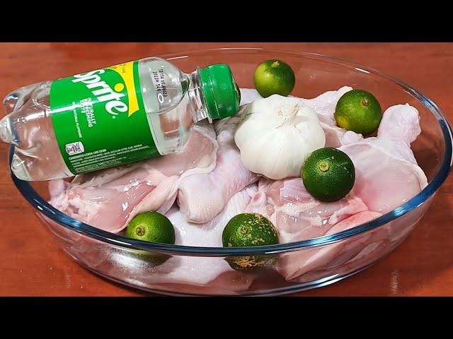 Do you have chicken and sprite at home? easy and super tasty!