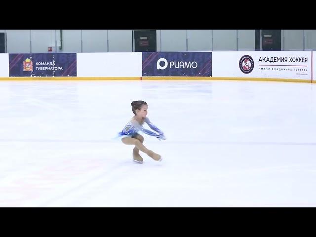 Анжелина Леонова, 5 лет. Юный фигурист. 1-е место. Angelina Leonova 5 years old. 1st place.