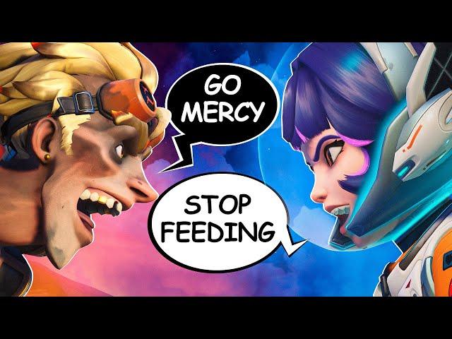 This Juno Was Flamed For Not Swapping To Mercy | Overwatch 2 Spectating