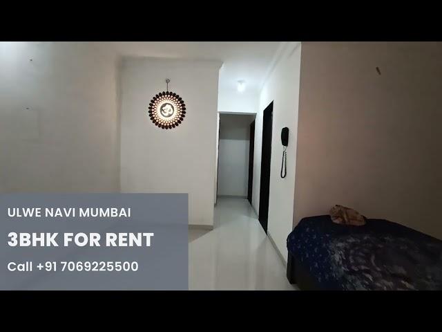 Lowest Rent 3Bhk in Ulwe Navi Mumbai