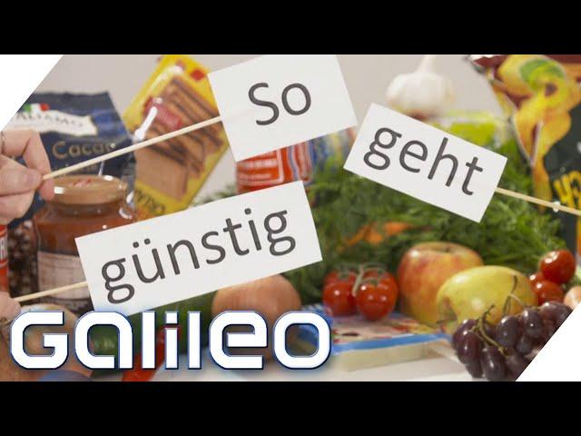 Sparen Extrem: So kann man beim Einkauf richtig Geld sparen! | Galileo | ProSieben