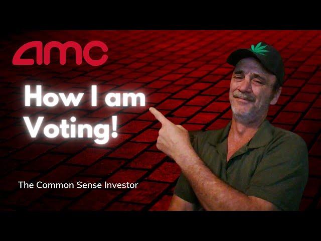 The AMC Vote - What Am I Doing? | An AMC Squeeze Update
