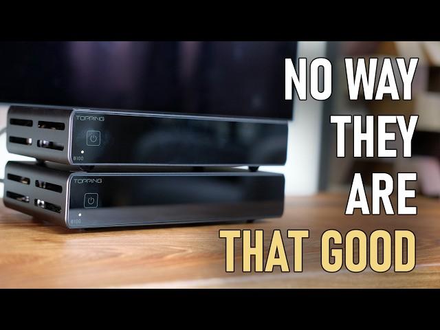 Topping B100 power amplifiers tested and compared