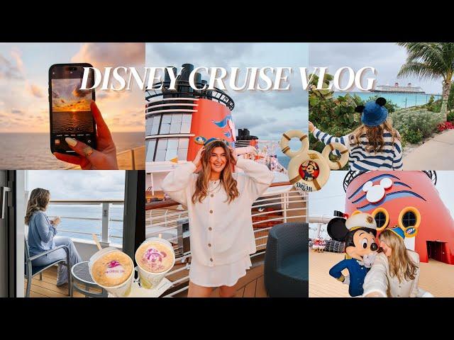 DISNEY CRUISE VLOG | sail with me on the Disney Dream 