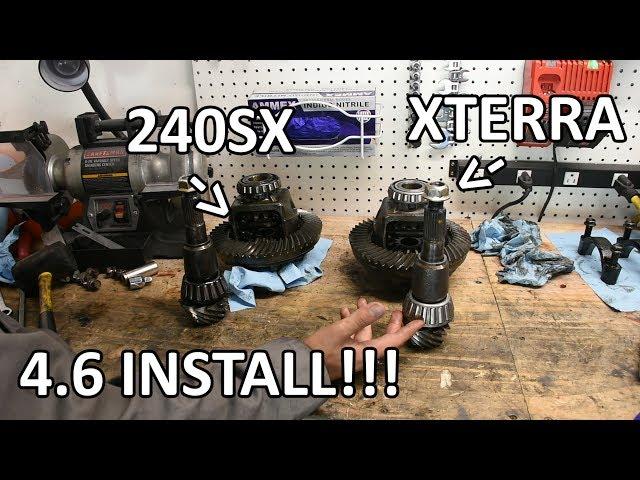 240SX 4.6 Ring and Pinion Swap from an XTERRA | Uncensored