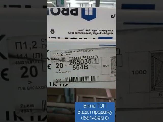 Вікна пластикові Вікна ТОП