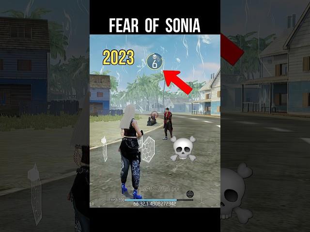 Fear Of Sonia Character  Free Fire Sonia Character Ability 2025 VS 2023 #srikantaff