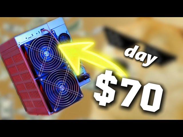 A daily income of $70, and Dogecoin is about to enter the $1 era — VolcMiner 17G Review