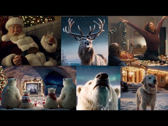 Christmas Commercials Compilation All the Best XMas Holiday Ads Review