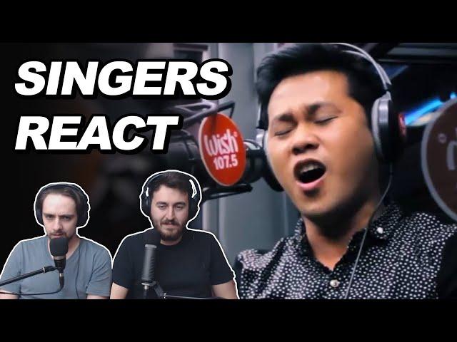 Singers React to Marcelito Pomoy - The Prayer | Reaction