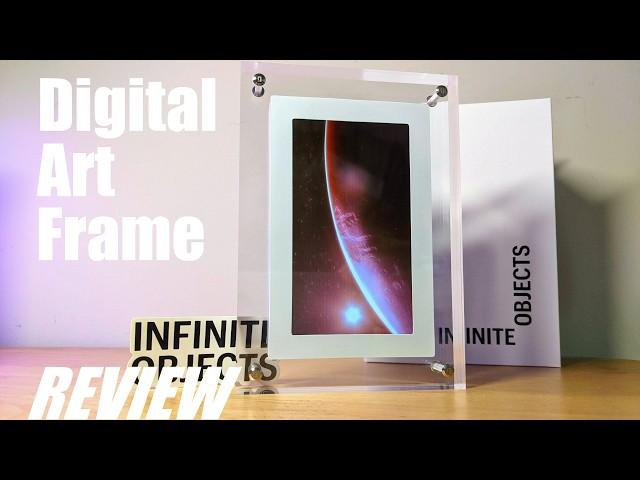 REVIEW: Infinite Objects Animated Digital Art Video Frame - Tour of the Galaxy Edition - Any Good?