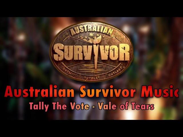 Australian Survivor Official Music - Tally the Vote - Vale of Tears Variation