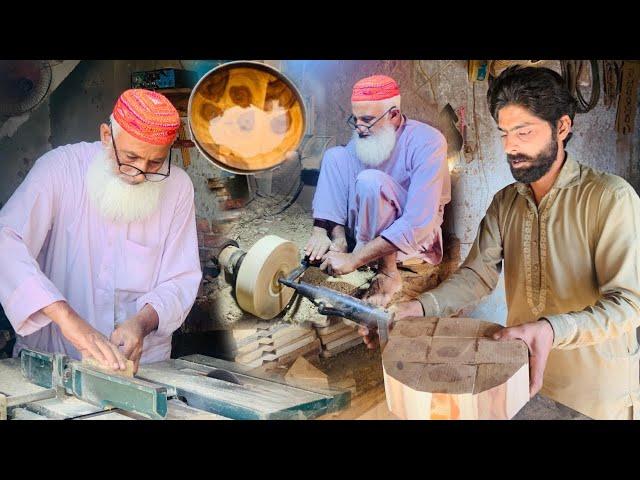 MASTERCRAFT: Exquisite wooden bowl crafted by a 55-year-old craftsman