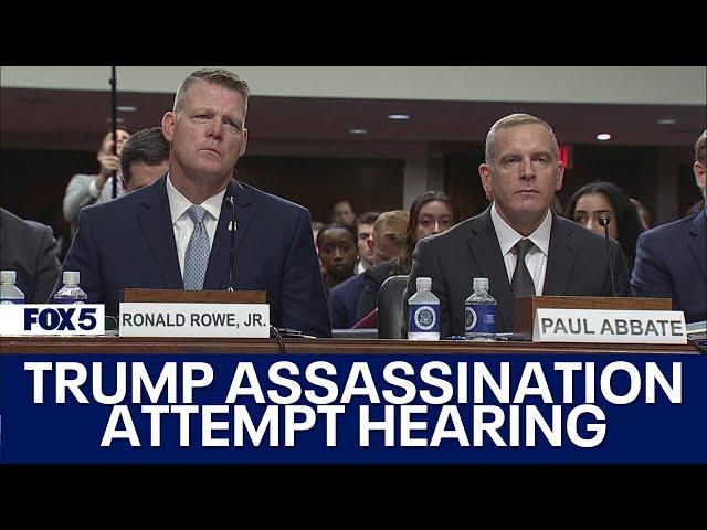 TRUMP ASSASSINATION ATTEMPT HEARING