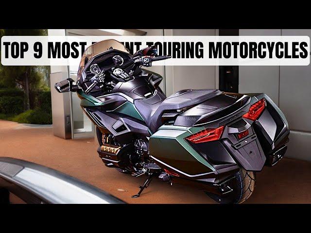 THE TOP 9 MOST POTENT TOURING MOTORCYCLES FOR 2024