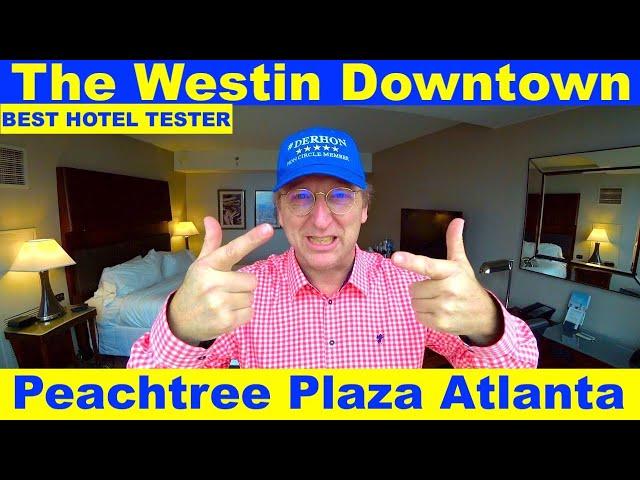 The Westin Downtown Peachtree Plaza Atlanta (Review & Tour of Room) Hotel Inspector #hotelinspector