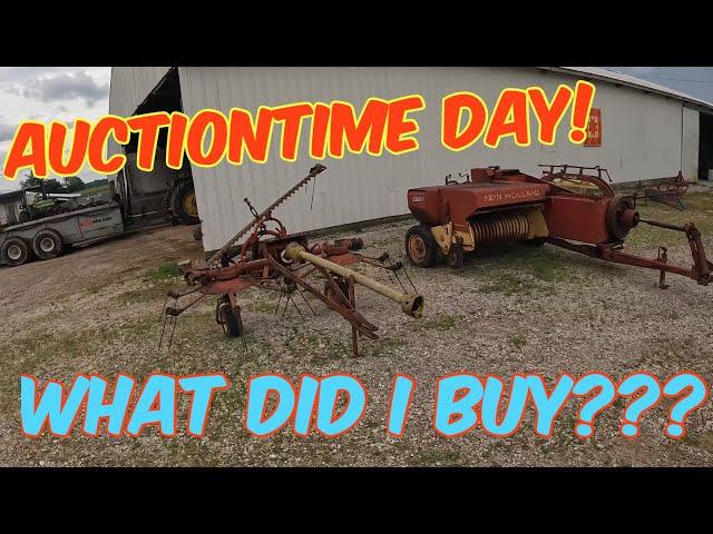 AUCTIONtime Day! What did I buy??? New Holland 275 273 163