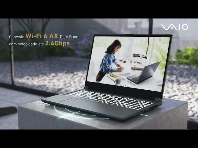 VAIO®️ FH15: Tecnologia Potente Para Você Ir Além