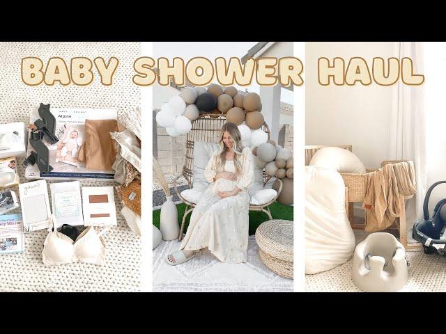 everything we have for baby number 2 || baby shower haul + what we are reusing
