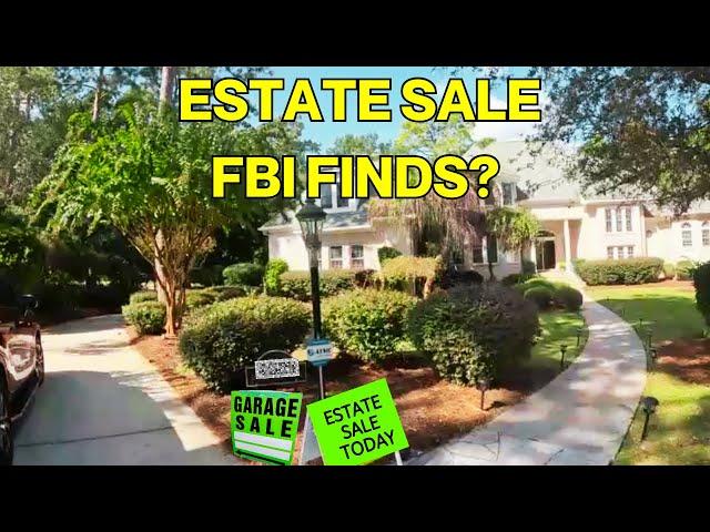 Exploring the Estate Sale of a Retired FBI Agent!