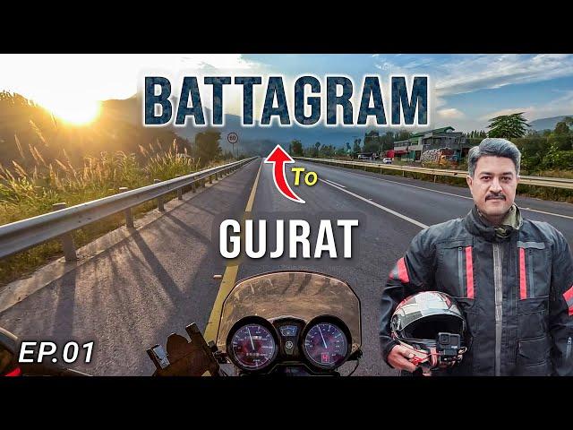 Epic Solo Adventure begins | S2 Ep.01 | Gujrat to Battagram | Himalayas | North Pakistan Bike Tour