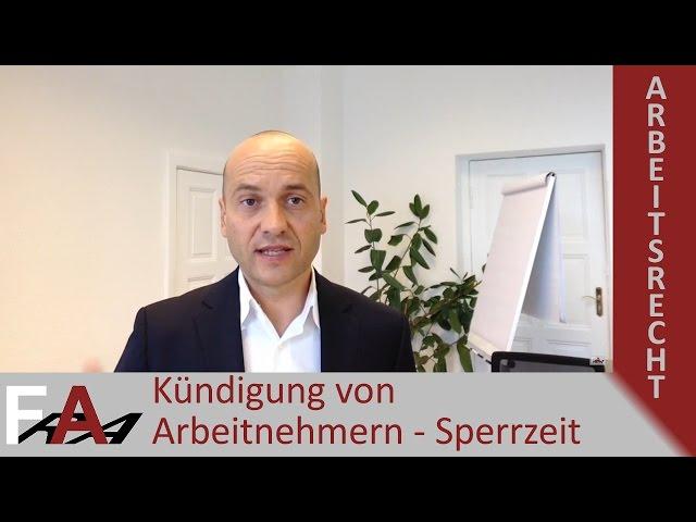 Kündigung von Arbeitnehmern - Sperrzeit | www.kuendigungsschutzklage-anwalt.de