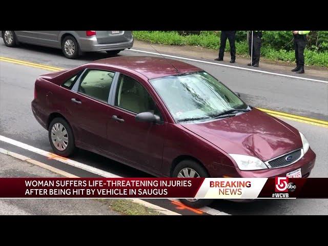 Pedestrian suffers life-threatening injuries after getting hit by car