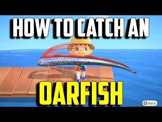 How To Catch An Oarfish | Oarfish Animal Crossing New Horizons | Oarfish ACNH | Catch an Oarfish